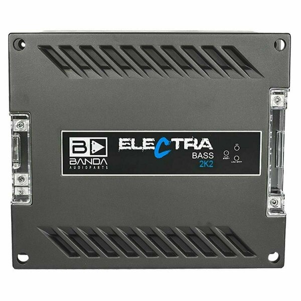 Banda 2000W 4-Channel Elite Car Amplifier, Green 2000.41OHMGREEN